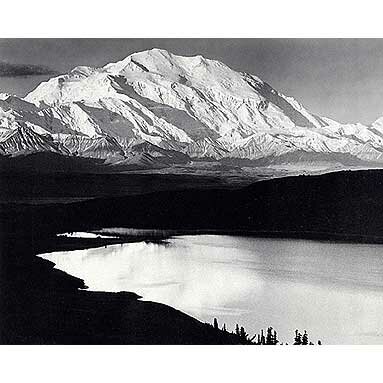 Ansel Adams: mount mckinley, alaska, 1948