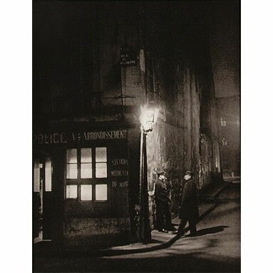 Brassai: Oldest police station in Paris From "Paris by Night" 1933