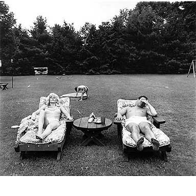 Diane Arbus: A family on their lawn one Sunday in Westchester, N.Y. 1968