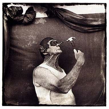 Joel-Peter Witkin: Melvin Burkhart, Human Oddfity, Florida, 1985