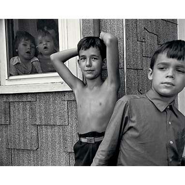 Nicholas Nixon: Elm Street, East Cambridge, 1981