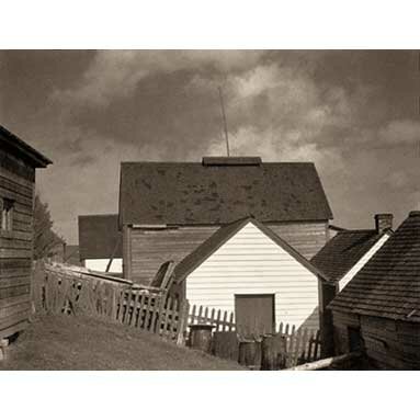 Paul Strand: White Shed, Fox River, Gaspé, 1929