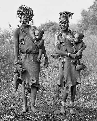 Peter Gasser Photography: Mursi Tribe, Southwestern Ethiopia, 2000