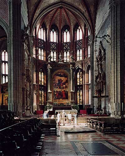 Thomas Struth: Chiesa dei Frari, Venezia, 1995